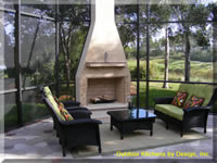 Outdoor Fireplace