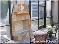 Outdoor Fireplace